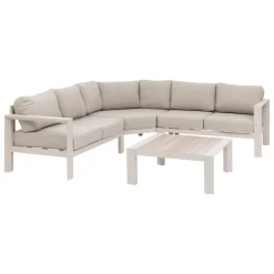 Conjunto de jardim ângulo ÉVASION bege