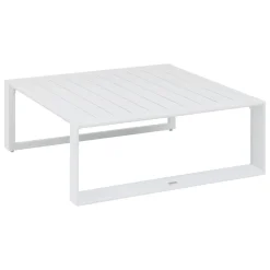 Conjunto de jardim ângulo ALLURE branco 5 lugares