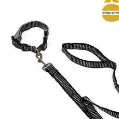 Conjunto de trela com coleira 200cm