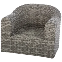 Conjunto MOORÉA terre d'ombre em rattan sintético