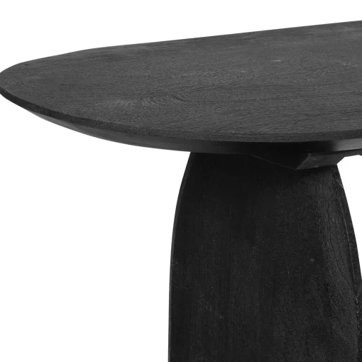 Consola ISANA preta 110cm