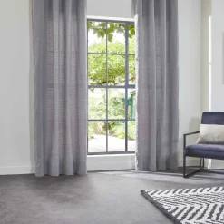 Cortina CHEN veludo cinza 140x260cm