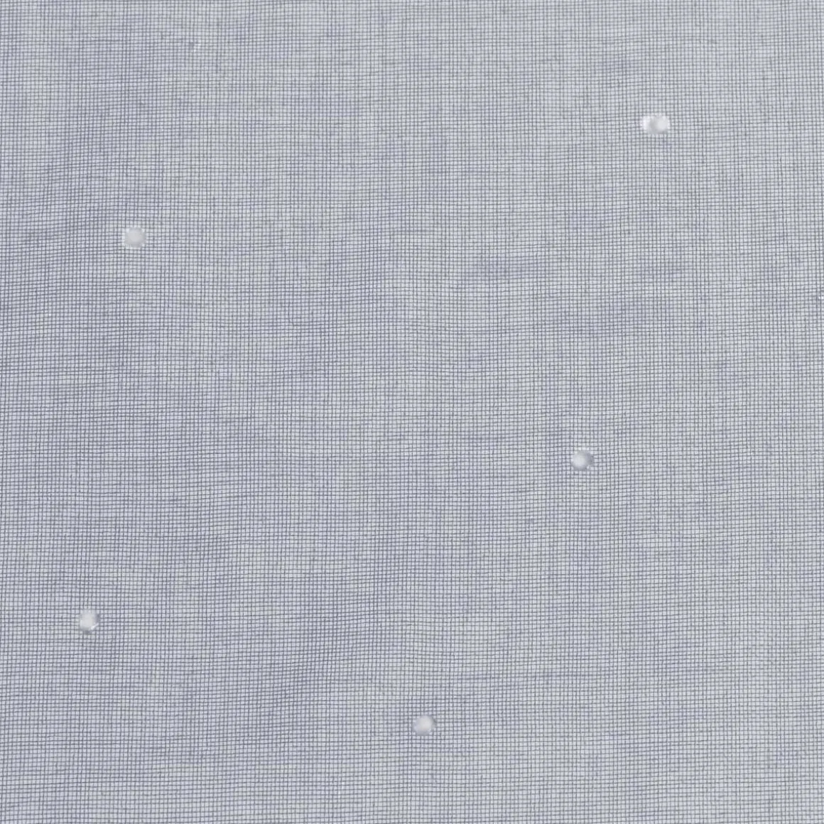 Cortina 3d cinza com pontos prateados 140x240cm