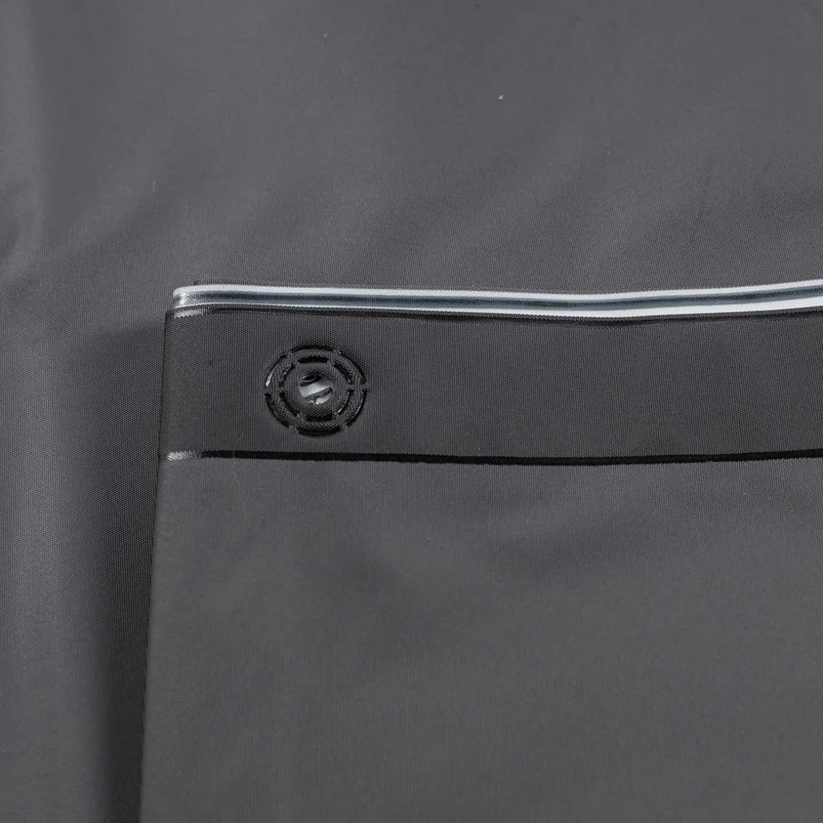 Cortina De Banho Peva Preto 180x200cm