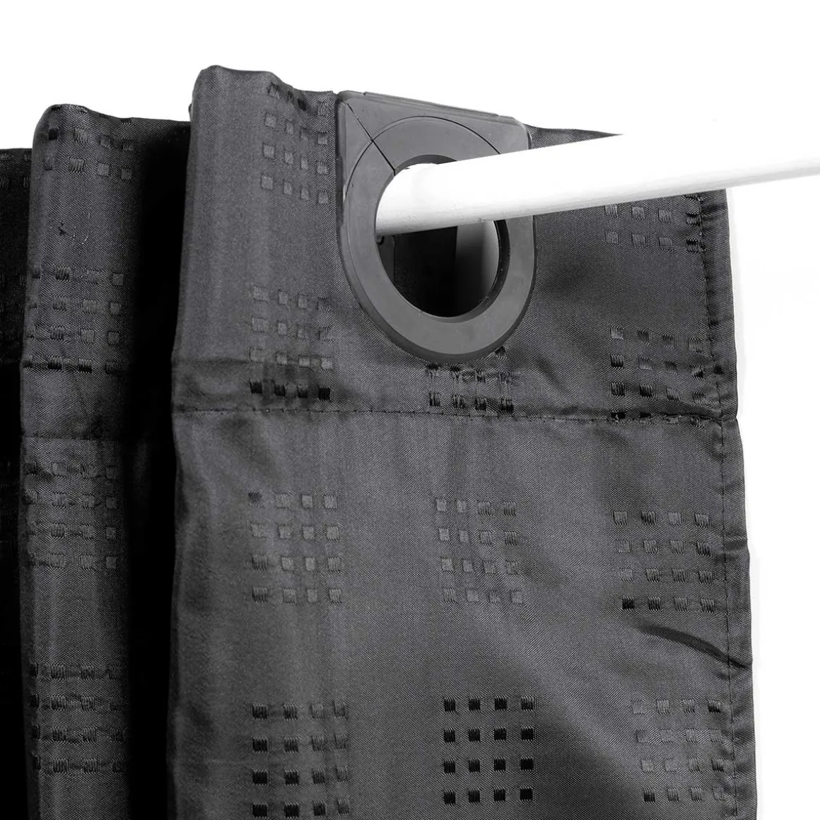 Cortina De Banho Preta 180x200cm