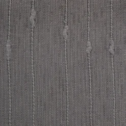 Cortina efeito riscas cinza 140x240cm