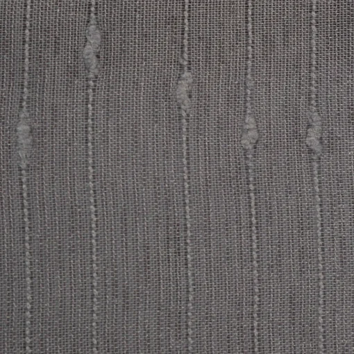 Cortina efeito riscas cinza 140x240cm