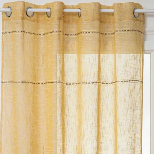 Cortina INDI ocre 140x240cm