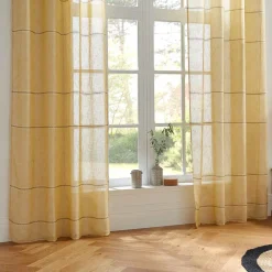 Cortina INDI ocre 140x240cm