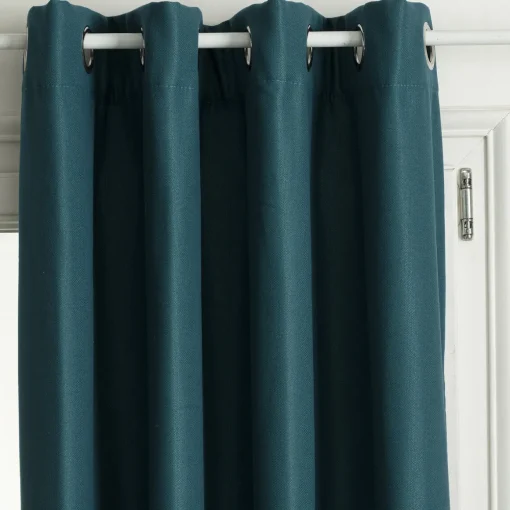 Cortina isolante azul ciano 140x260cm