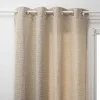 Cortina MAILLE WILD cinza claro 140x260cm