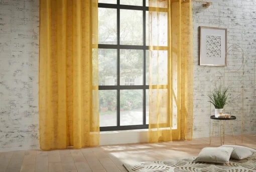 Cortina Mia Ocre 140x240cm