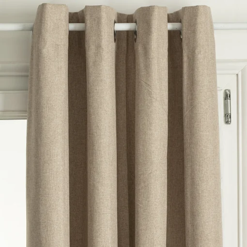 Cortina opaca bege 140x260cm