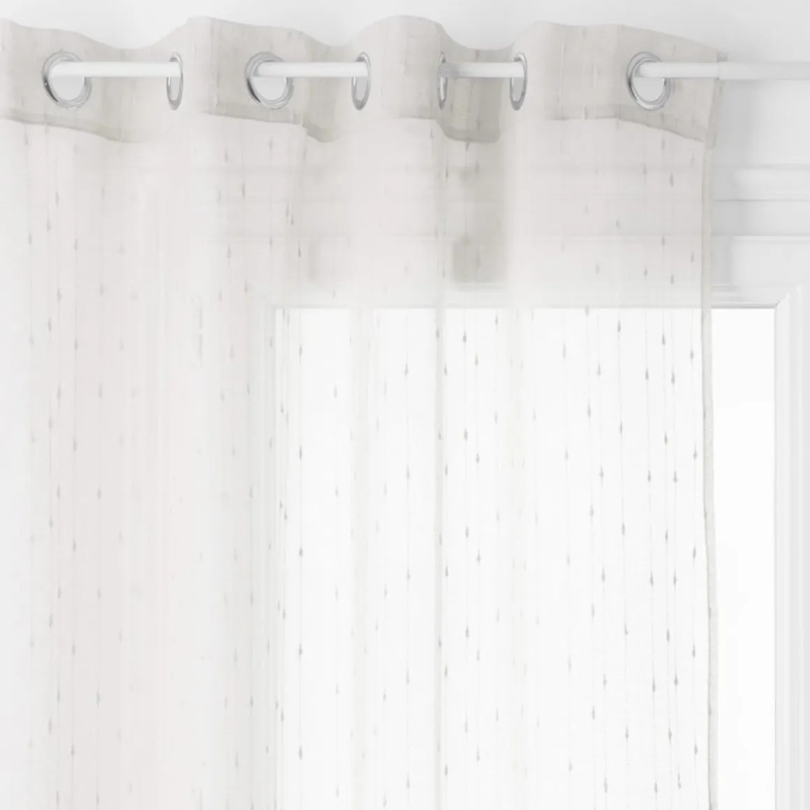 Cortina organza linho 140x240cm