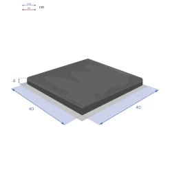 Coxim para cadeira exterior KORAI verde olive