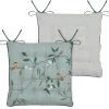 Coxim para cadeira verde 38x38cm