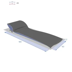 Coxim para espreguiçadeira ADIYA impermeável