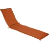 Coxim para espreguiçadeira KORAI terracota 60x190cm