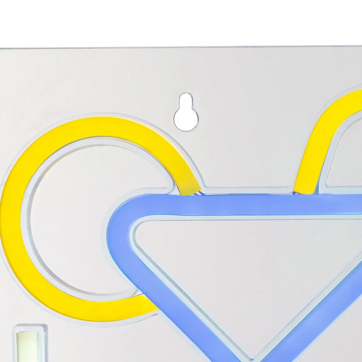 Decoração de mural led Neon bar