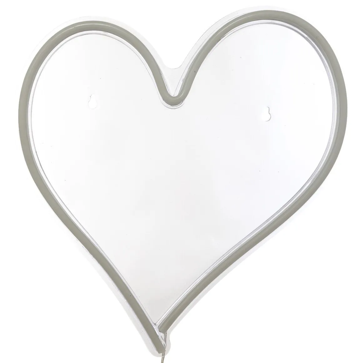 Decoração de mural led Neon coração