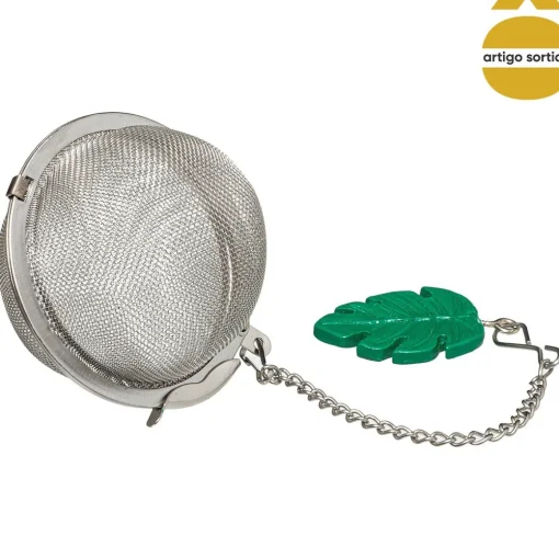 Dispensador de chã em metal