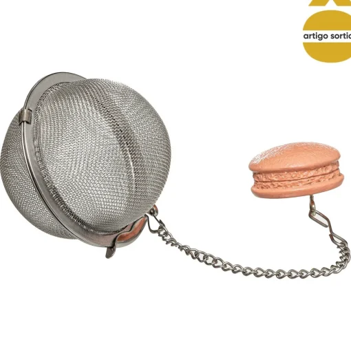 Dispensador de chã em metal