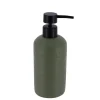 Doseador para sabonete líquido verde caqui efeito pedra