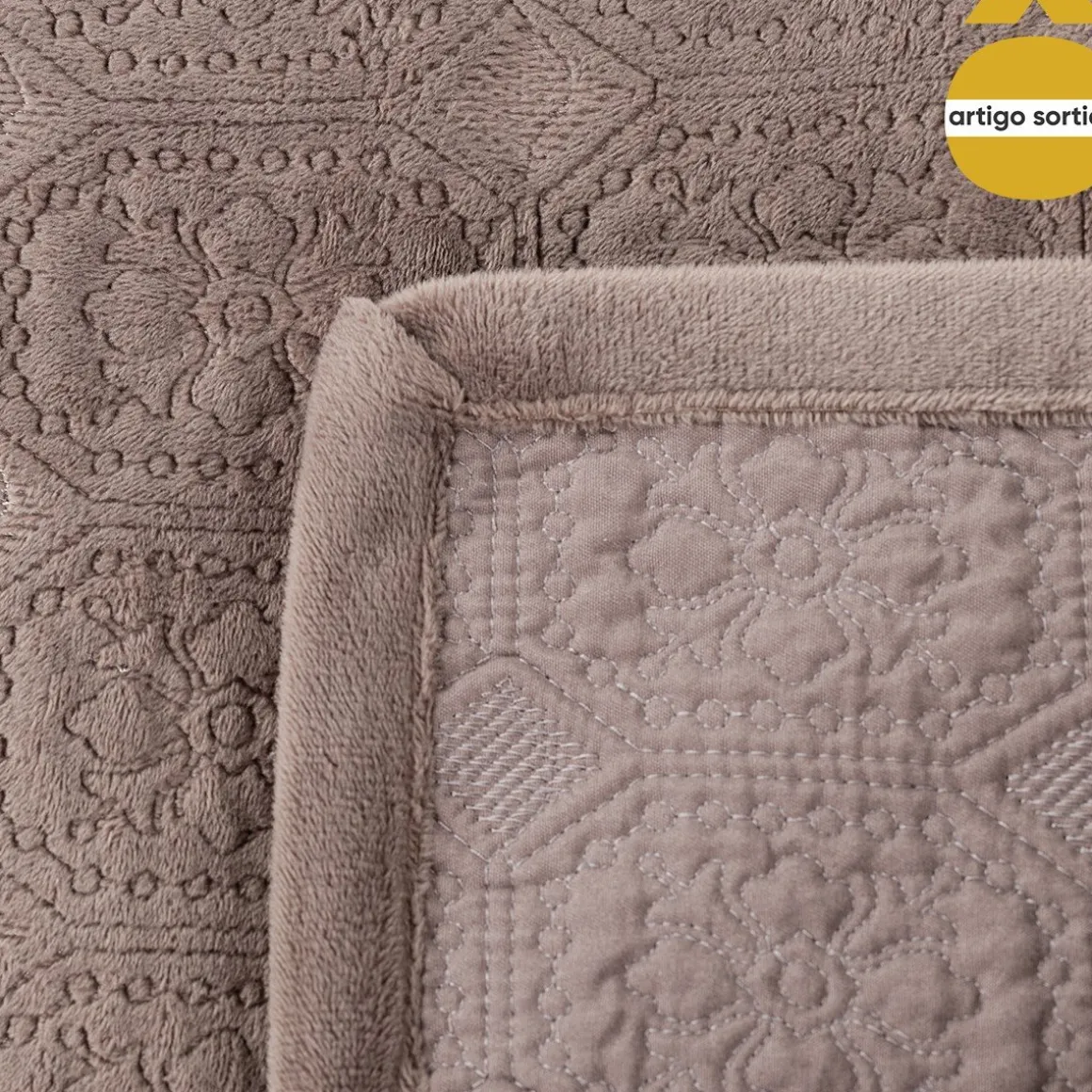 Edredão LITTLE COTTAGE VELVET 220x240cm