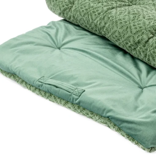 Edredão fundo de cama BOMBAIM verde 65x180cm