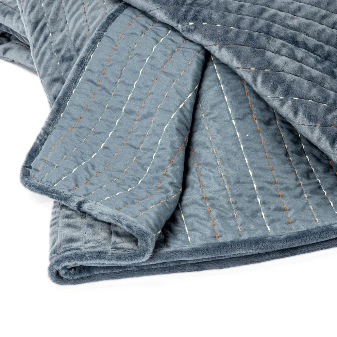 Edredão VELVET azul 220x240cm