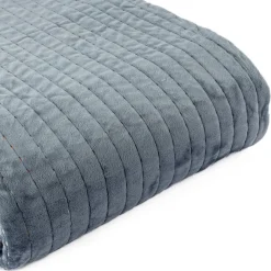 Edredão VELVET azul 220x240cm