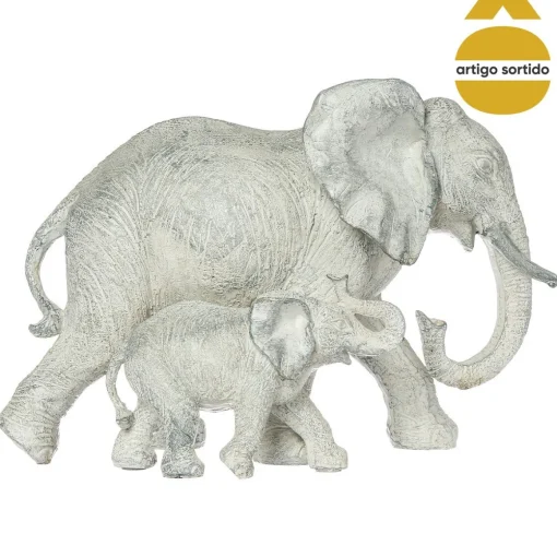 Elefante decorativo em resina 15cm