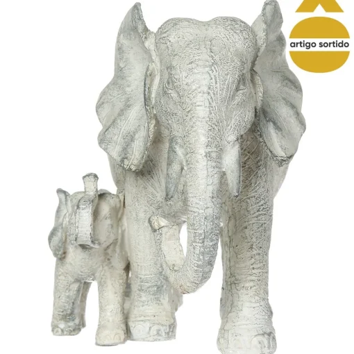 Elefante decorativo em resina 15cm