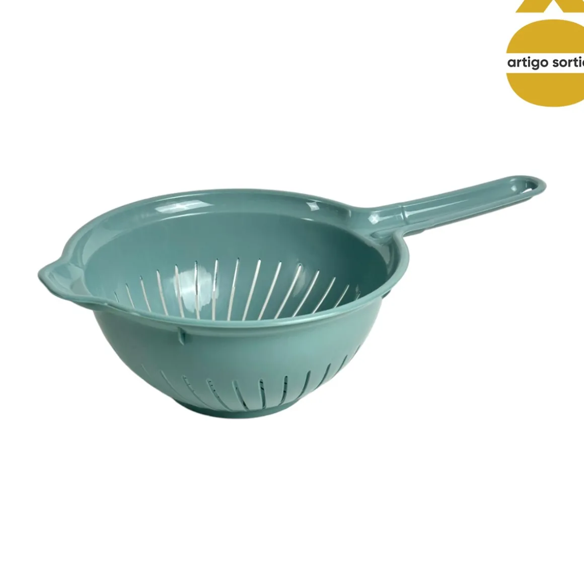 Escorredor de legumes com cabo