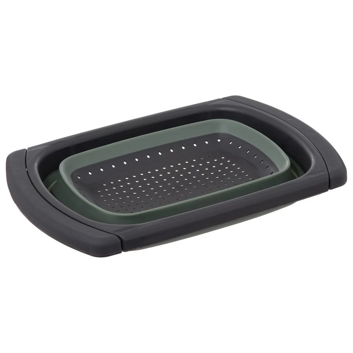 Escorredor de legumes retrátil extensível