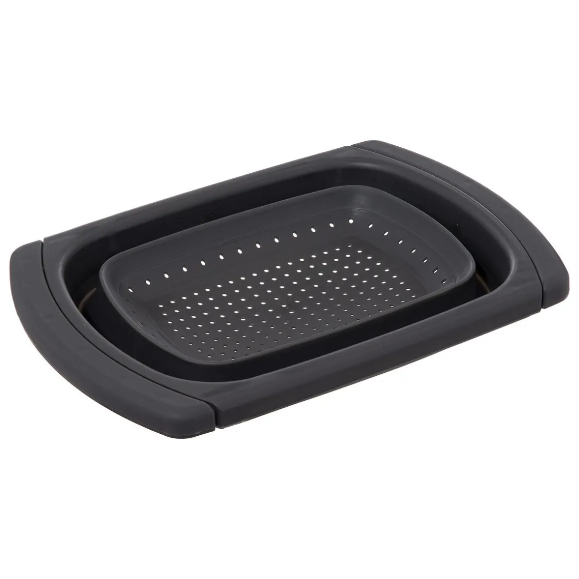 Escorredor de legumes retrátil extensível