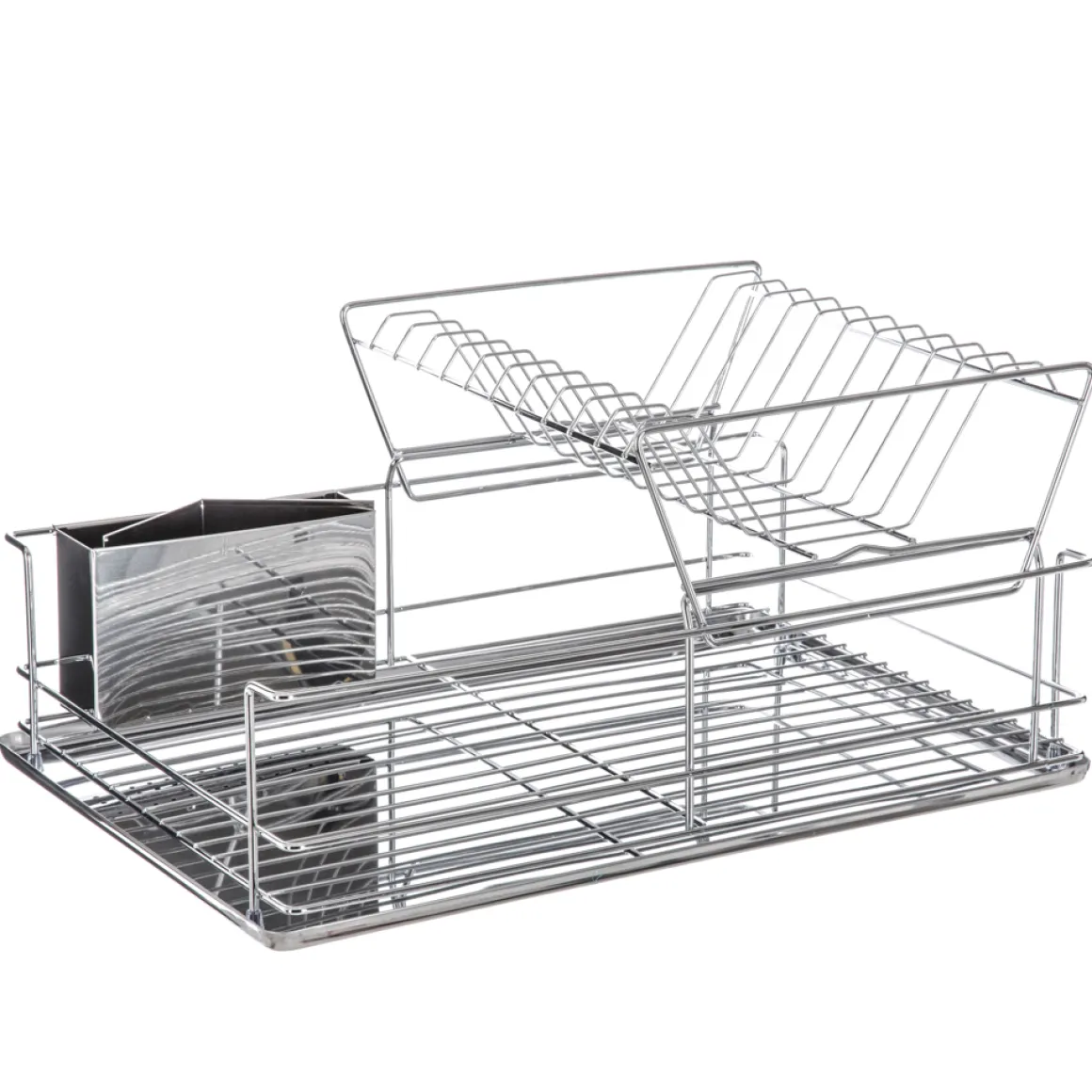 Escorredor de loiça c/ 2 níveis em inox