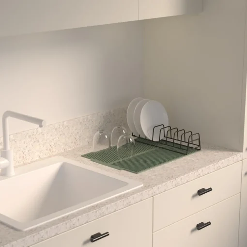 Escorredor louça multicolor em metal