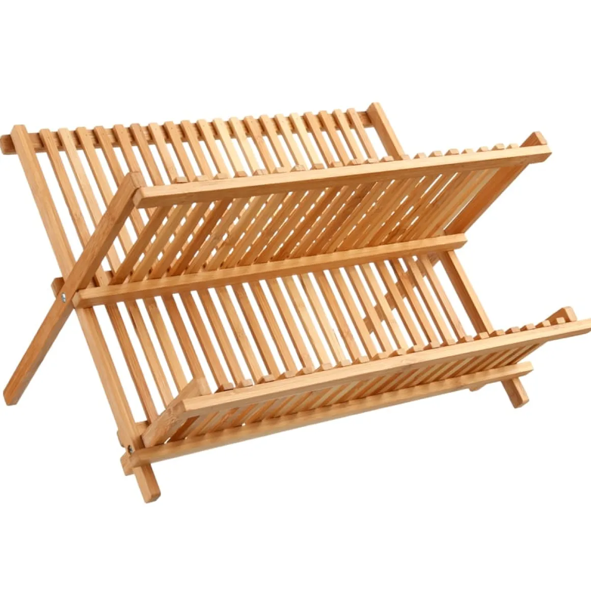 Escorredor para loiça em bambu