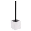 Escova wc poliresina branco