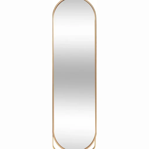 Espelho de chão EDI dourado 160cm