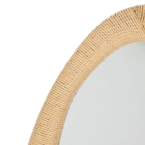 Espelho de parede laia bege 114cm