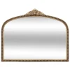 Espelho de parede VICTORIA dourado em mdf 56x71cm