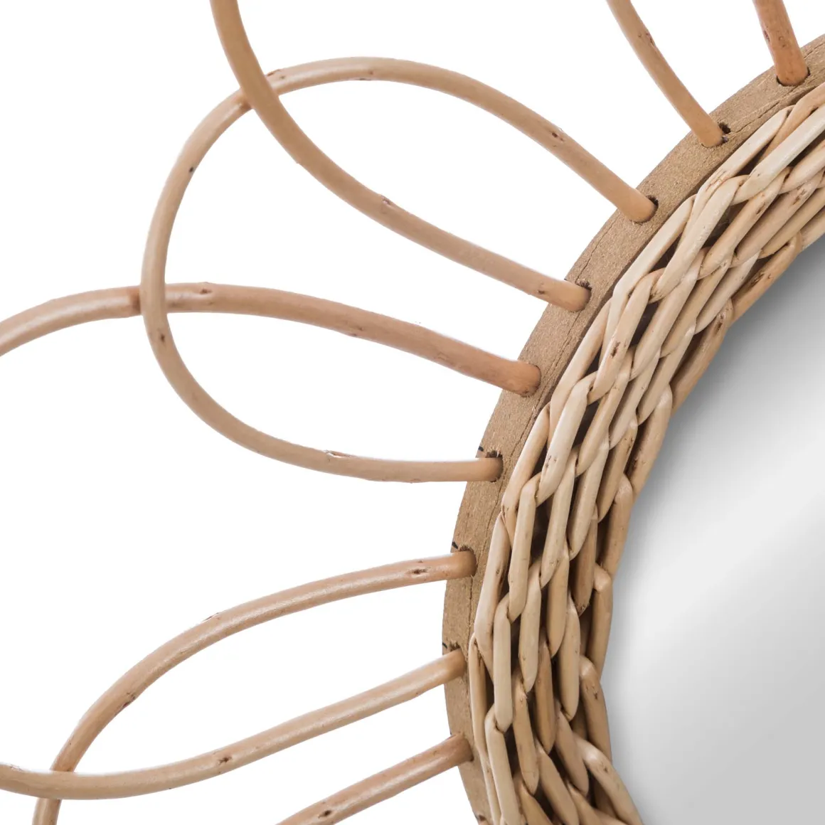 Espelho decorativo flor em mdf