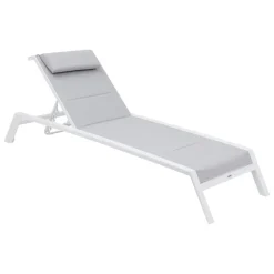 Espreguiçadeira ALLURE branco e glacier