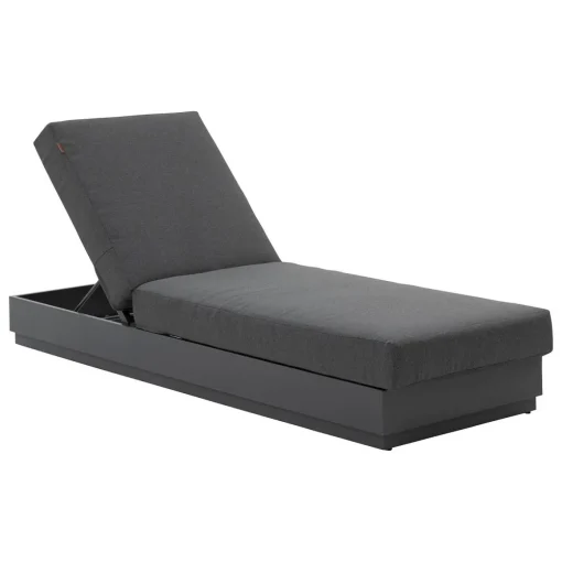 Espreguiçadeira ALLURE cinza escuro