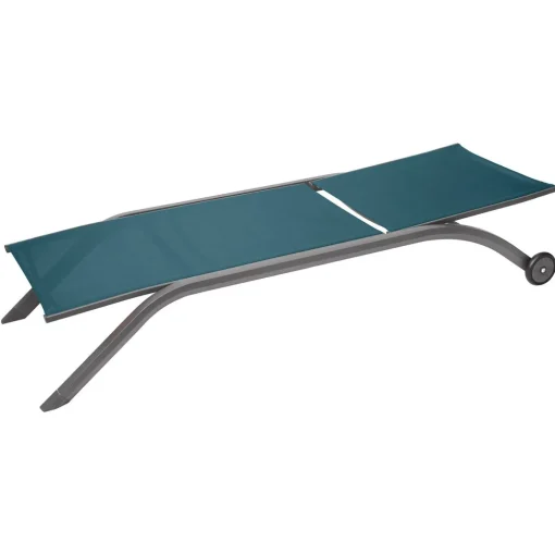 Espreguiçadeira MILENIO azul canard e graphite
