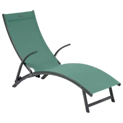 Espreguiçadeira SAMBA verde olive e graphite
