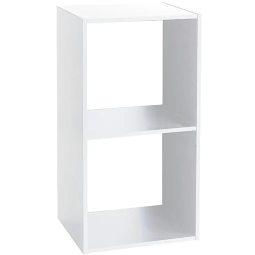 Estante branca MIXMODUL para 2 caixas
