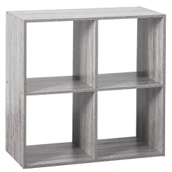 Estante cinza para 4 caixas MIXMODUL